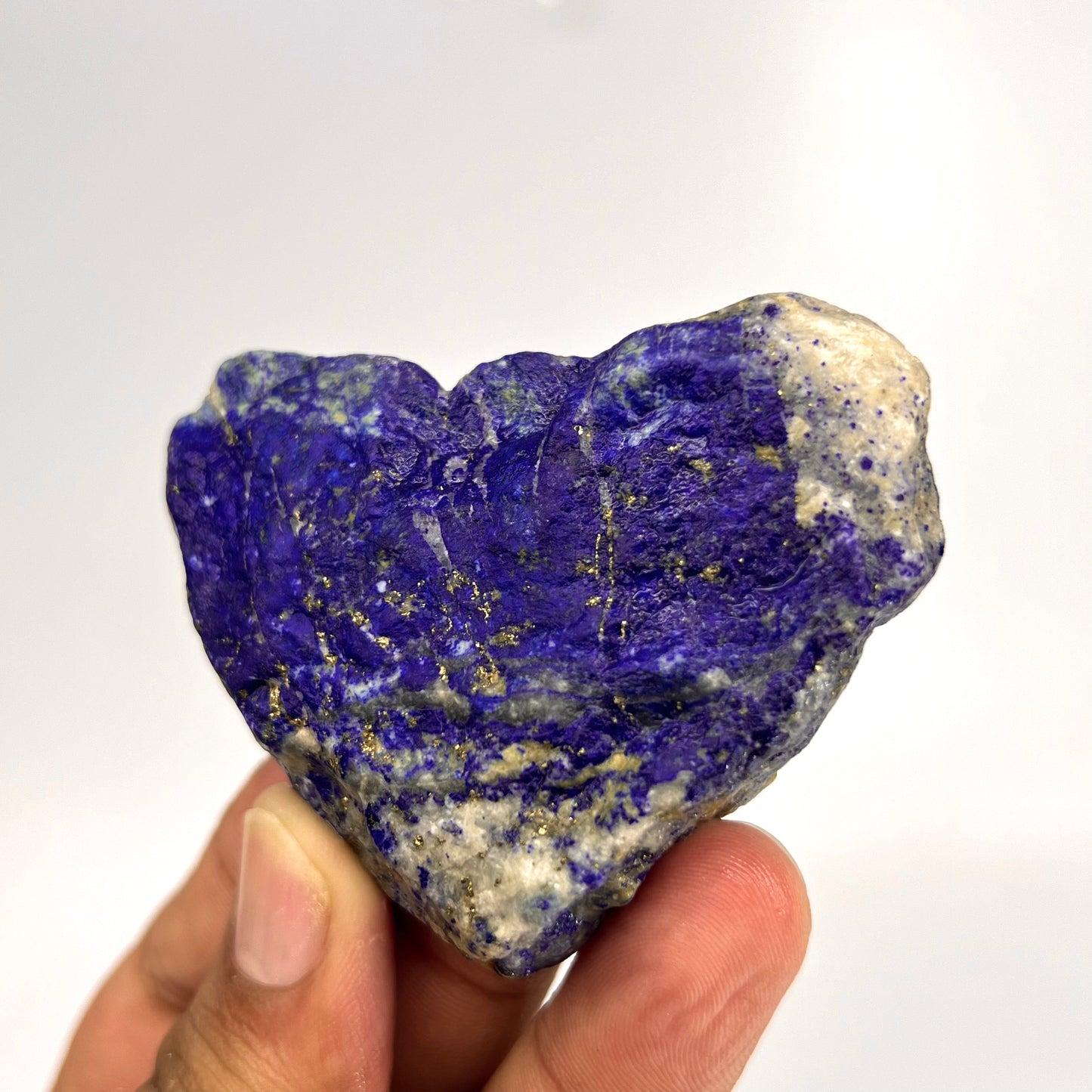 Lapis Lazuli, Lazurite, Afghanistan Minerals, 780g, Rough Mineral, Raw Lapis, Pyrite Inclusions, Natural Specimen, Cabinet Display