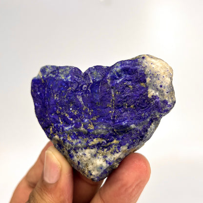 Lapis Lazuli, Lazurite, Afghanistan Minerals, 780g, Rough Mineral, Raw Lapis, Pyrite Inclusions, Natural Specimen, Cabinet Display