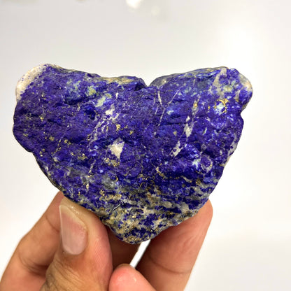 Lapis Lazuli, Lazurite, Afghanistan Minerals,  Rough Mineral, Raw Lapis, Pyrite Inclusions, Natural Specimen, Cabinet Display