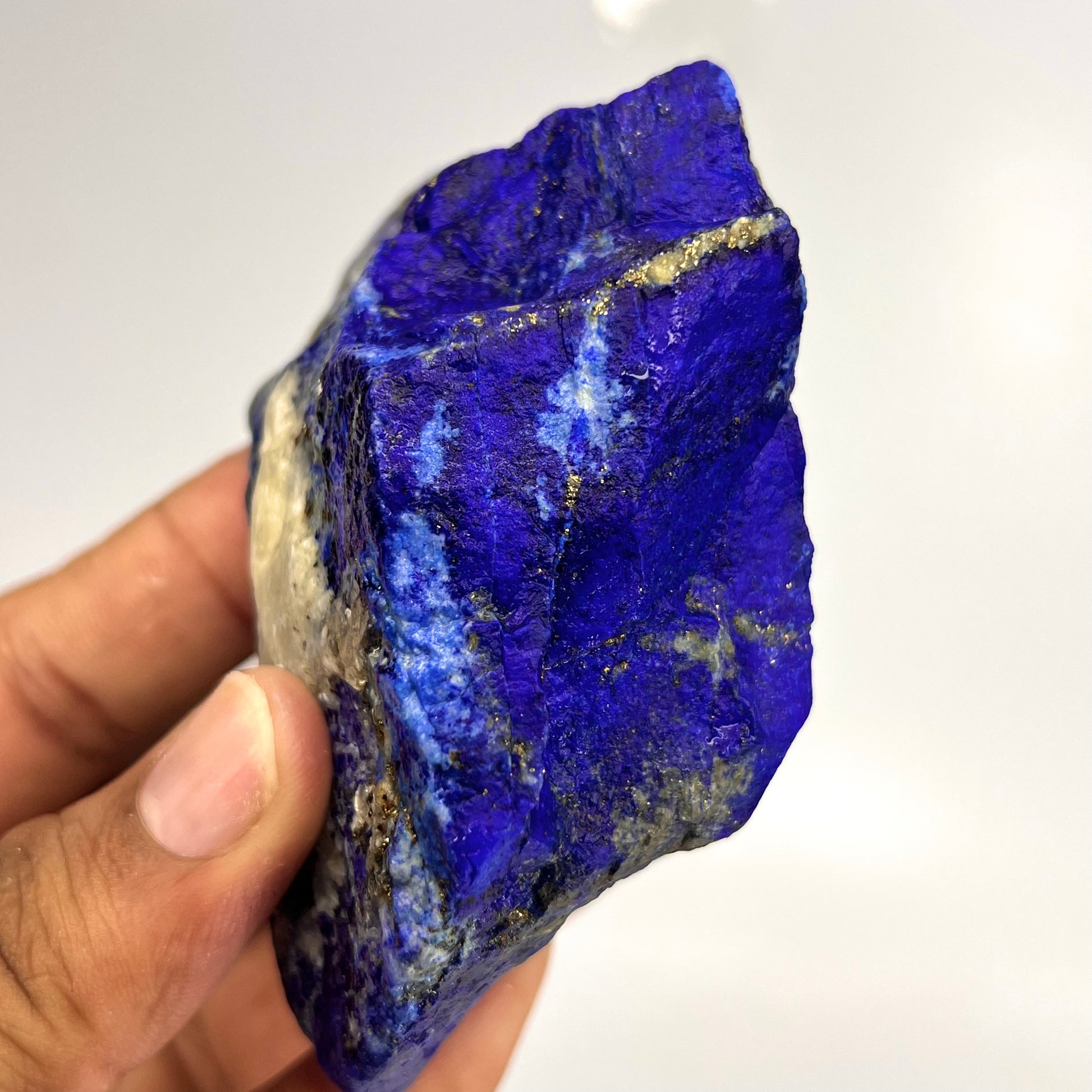 Lapis Lazuli, Lazurite, Afghanistan Minerals, 780g, Rough Mineral, Raw Lapis, Pyrite Inclusions, Natural Specimen, Cabinet Display