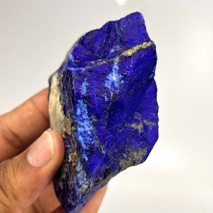 Lapis Lazuli, Lazurite, Afghanistan Minerals, 780g, Rough Mineral, Raw Lapis, Pyrite Inclusions, Natural Specimen, Cabinet Display
