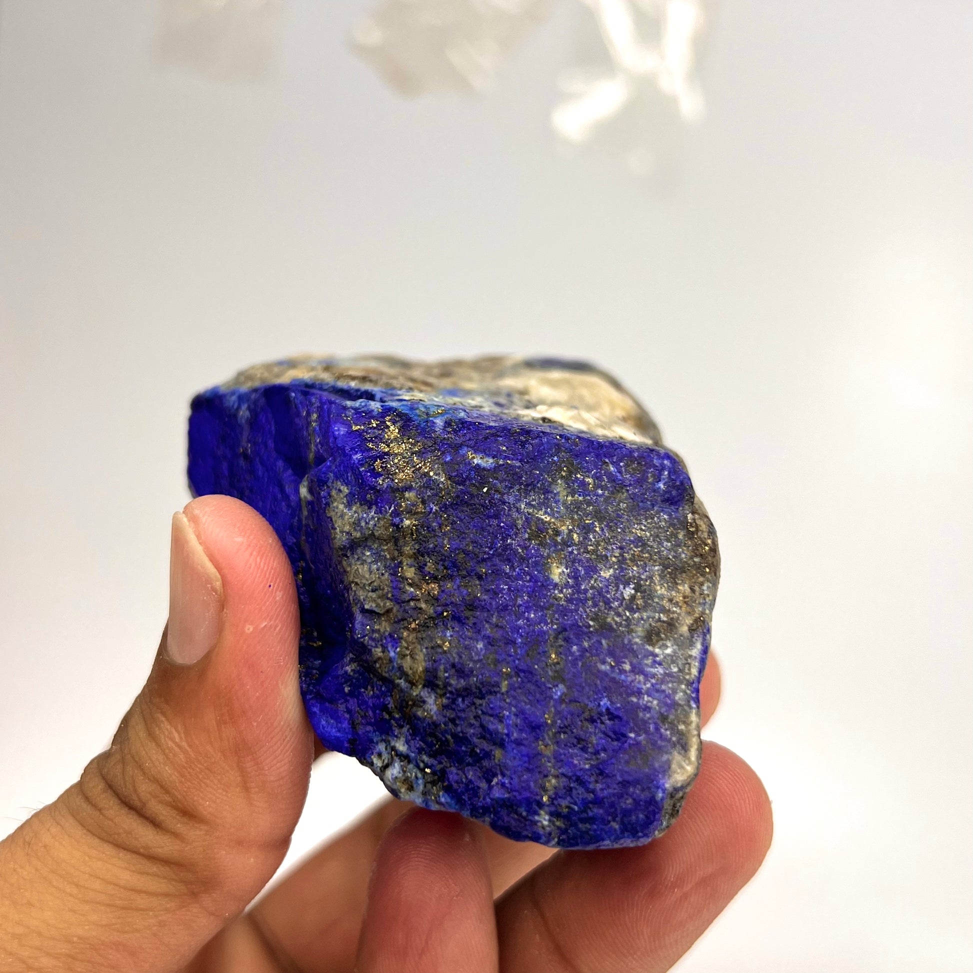 Lapis Lazuli, Lazurite, Afghanistan Minerals,  Rough Mineral, Raw Lapis, Pyrite Inclusions, Natural Specimen, Cabinet Display
