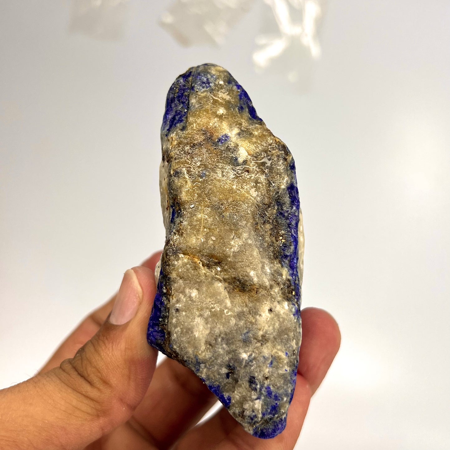 Lapis Lazuli, Lazurite, Afghanistan Minerals,  Rough Mineral, Raw Lapis, Pyrite Inclusions, Natural Specimen, Cabinet Display