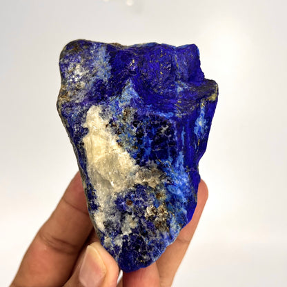 Lapis Lazuli, Lazurite, Afghanistan Minerals,  Rough Mineral, Raw Lapis, Pyrite Inclusions, Natural Specimen, Cabinet Display