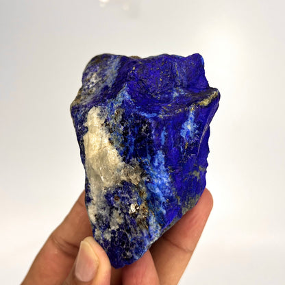 Lapis Lazuli, Lazurite, Afghanistan Minerals,  Rough Mineral, Raw Lapis, Pyrite Inclusions, Natural Specimen, Cabinet Display