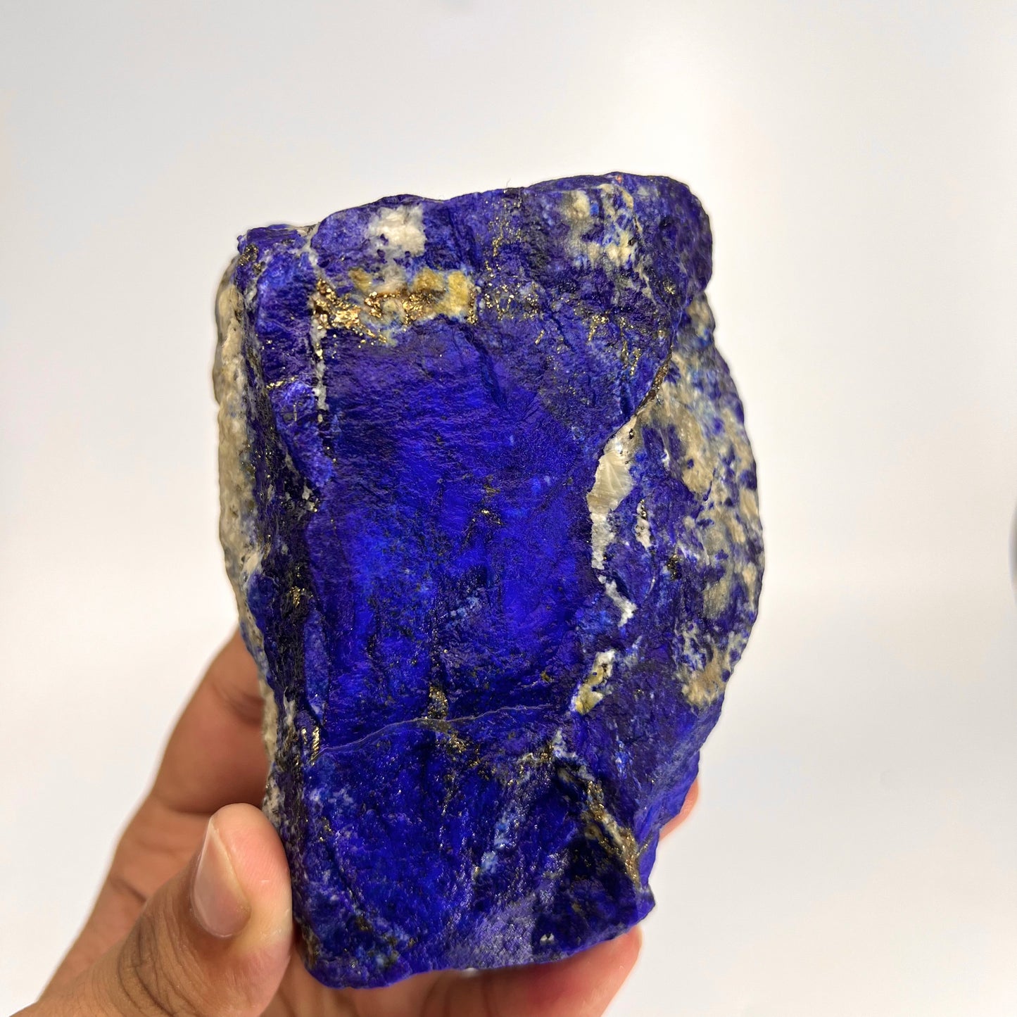 Lapis Lazuli, Lazurite, Afghanistan Minerals,  Rough Mineral, Raw Lapis, Pyrite Inclusions, Natural Specimen, Cabinet Display