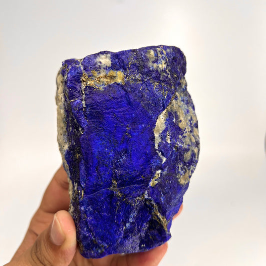 Lapis Lazuli, Lazurite, Afghanistan Minerals,  Rough Mineral, Raw Lapis, Pyrite Inclusions, Natural Specimen, Cabinet Display