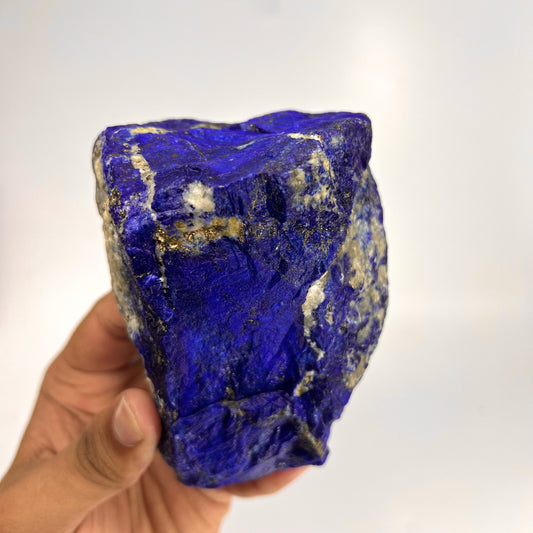 Lapis Lazuli, Lazurite, Afghanistan Minerals,  Rough Mineral, Raw Lapis, Pyrite Inclusions, Natural Specimen, Cabinet Display