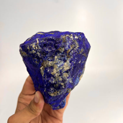 Lapis Lazuli, Lazurite, Afghanistan Minerals,  Rough Mineral, Raw Lapis, Pyrite Inclusions, Natural Specimen, Cabinet Display