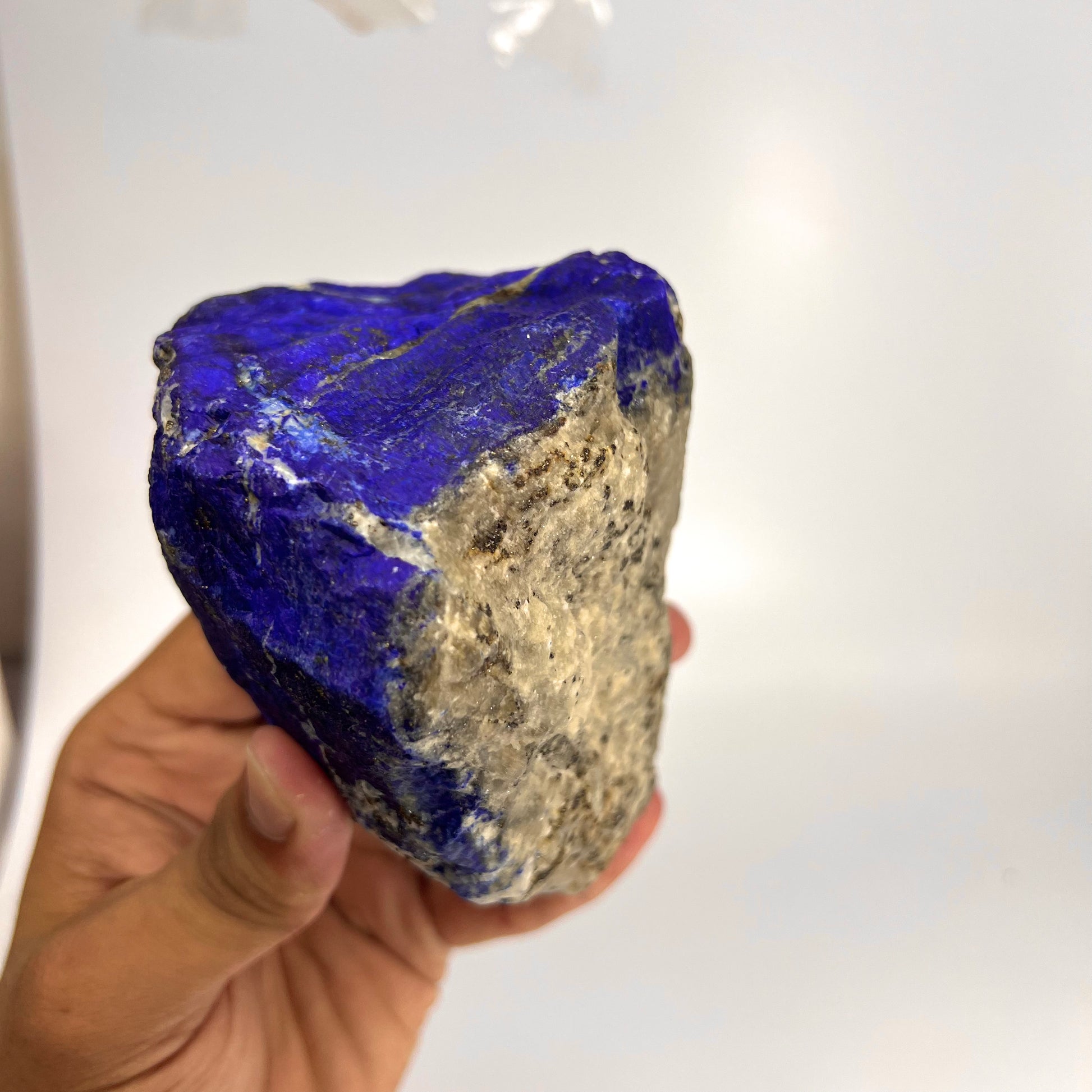 Lapis Lazuli, Lazurite, Afghanistan Minerals,  Rough Mineral, Raw Lapis, Pyrite Inclusions, Natural Specimen, Cabinet Display