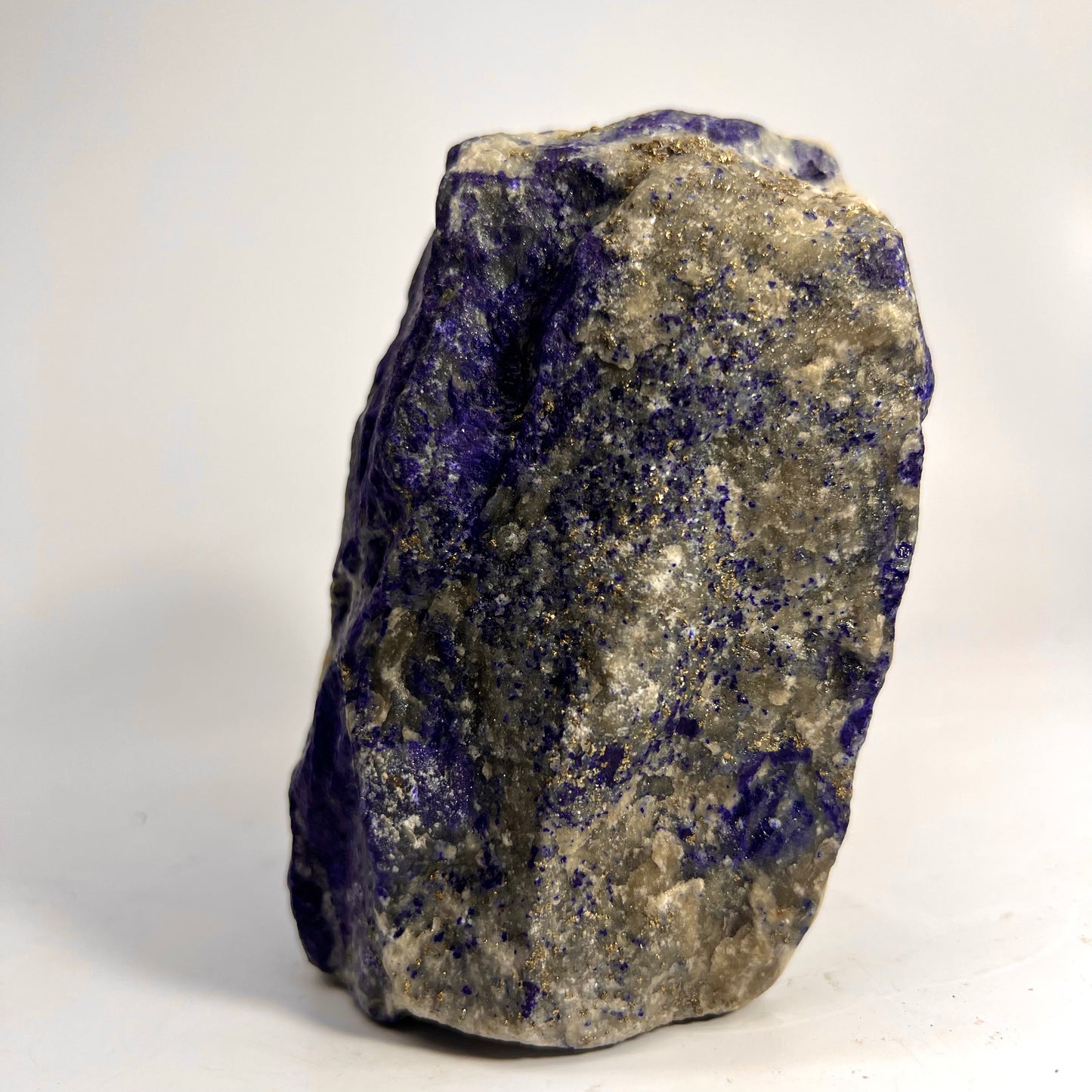 Lapis Lazuli, Lazurite, Afghanistan Minerals, Rough Mineral, Raw Lapis, Pyrite Inclusions, Natural Specimen, Cabinet Display