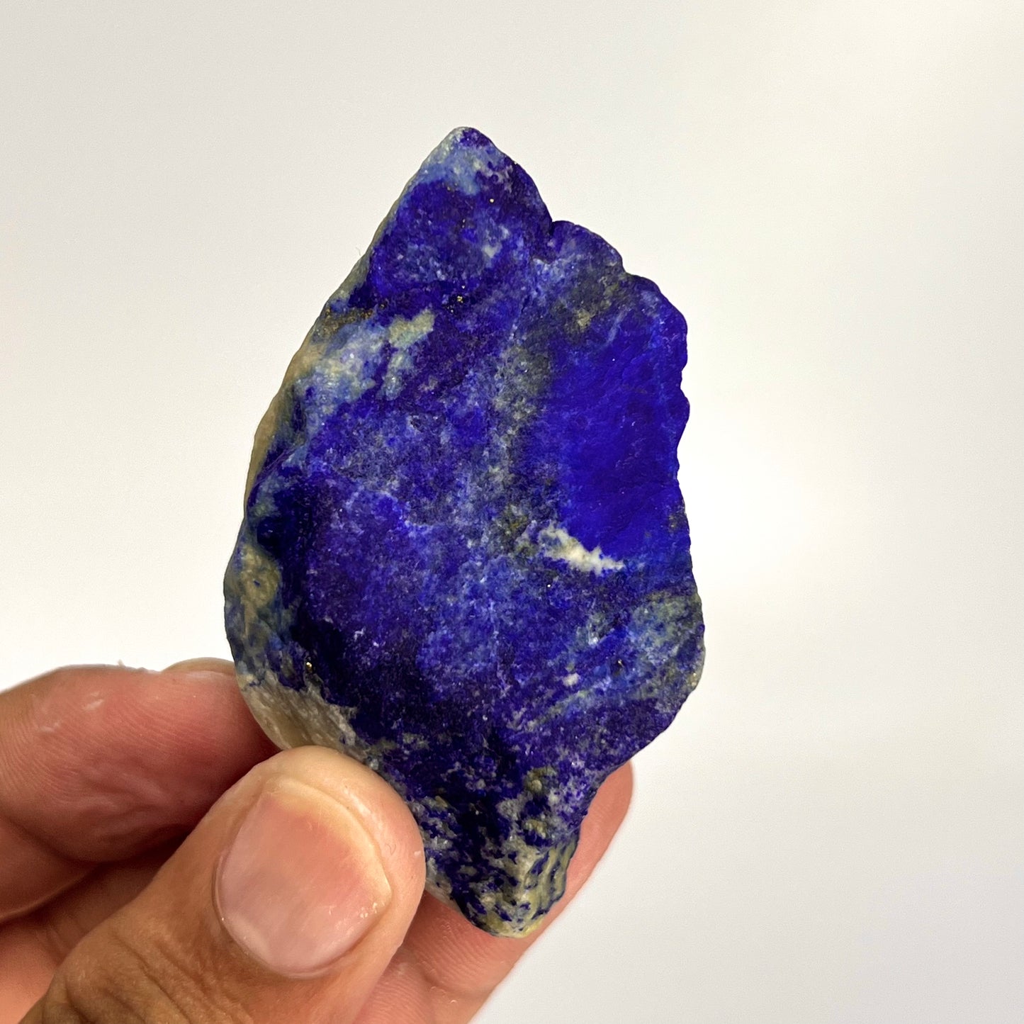 Lapis Lazuli, Lazurite, Afghanistan Minerals, Rough Mineral, Raw Lapis, Pyrite Inclusions, Natural Specimen, Cabinet Display