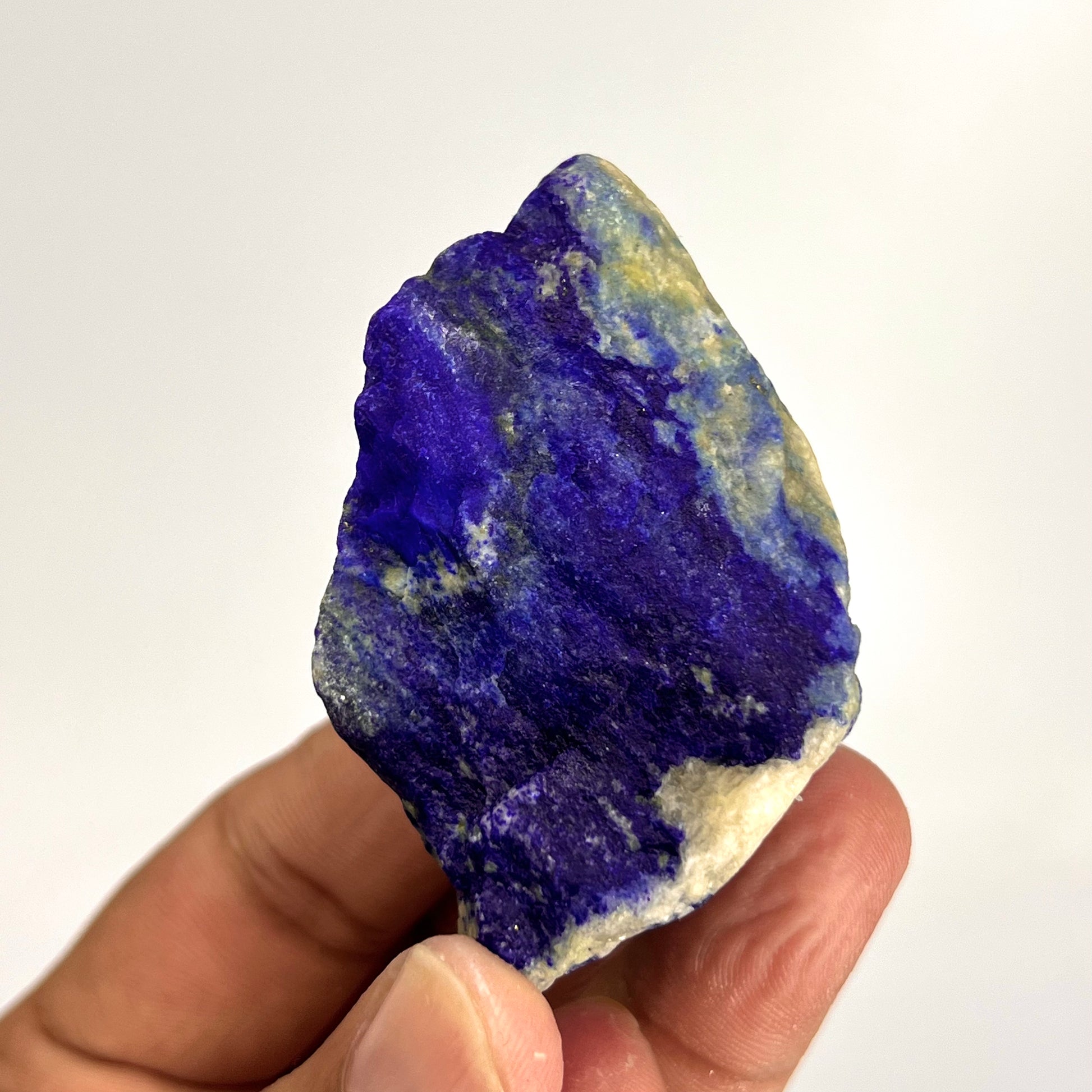 Lapis Lazuli, Lazurite, Afghanistan Minerals, Rough Mineral, Raw Lapis, Pyrite Inclusions, Natural Specimen, Cabinet Display