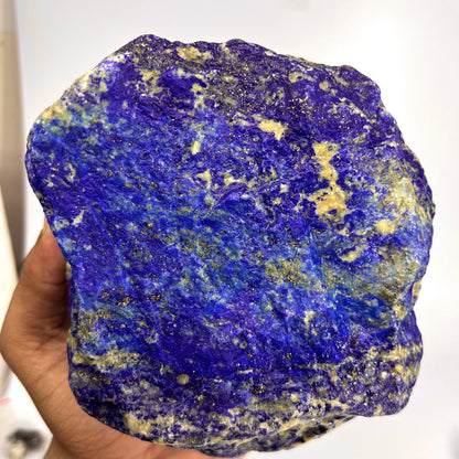 Lapis Lazuli, Lazurite, Afghanistan Minerals, 366g, Rough Mineral, Raw Lapis, Pyrite Inclusions, Natural Specimen, Cabinet Display