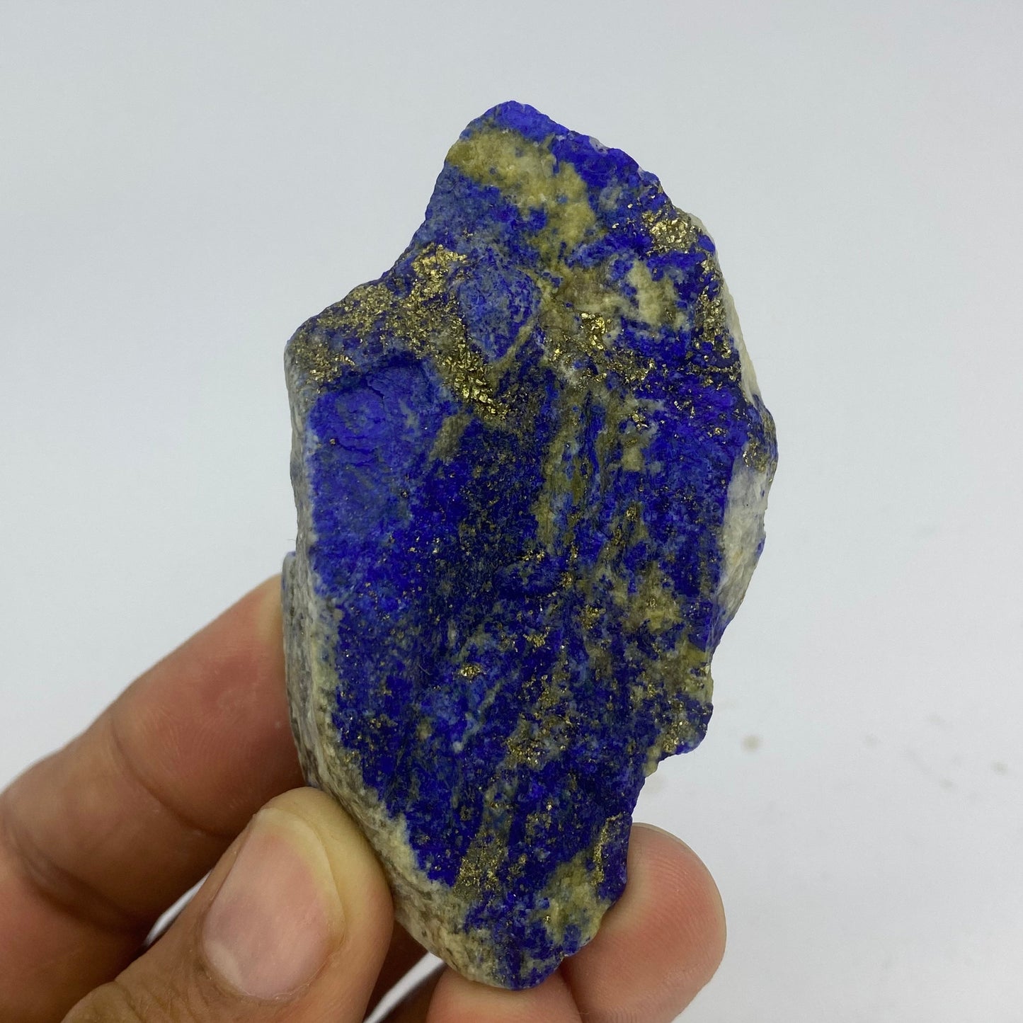 Lapis Lazuli, Lazurite, Afghanistan Minerals, Rough Gemstone, Royal Blue Lapis, Pyrite Inclusions, Lapidary Rough, Cabinet Specimen