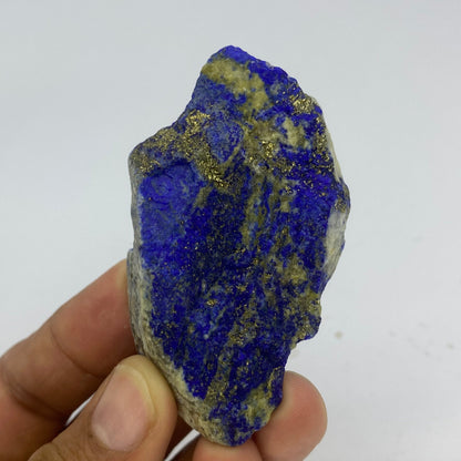 Lapis Lazuli, Lazurite, Afghanistan Minerals, Rough Gemstone, Royal Blue Lapis, Pyrite Inclusions, Lapidary Rough, Cabinet Specimen