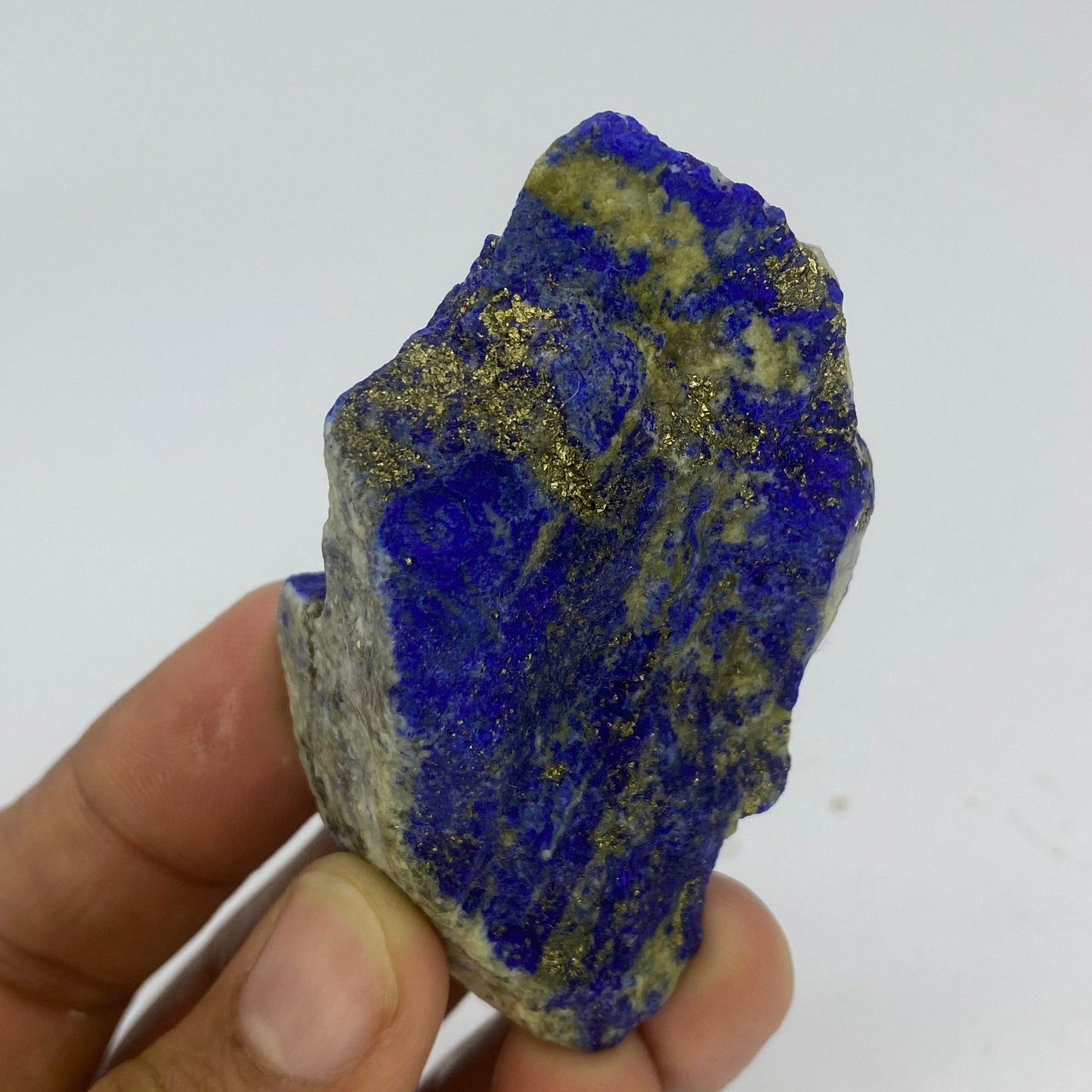 Lapis Lazuli, Lazurite, Afghanistan Minerals, Rough Gemstone, Royal Blue Lapis, Pyrite Inclusions, Lapidary Rough, Cabinet Specimen