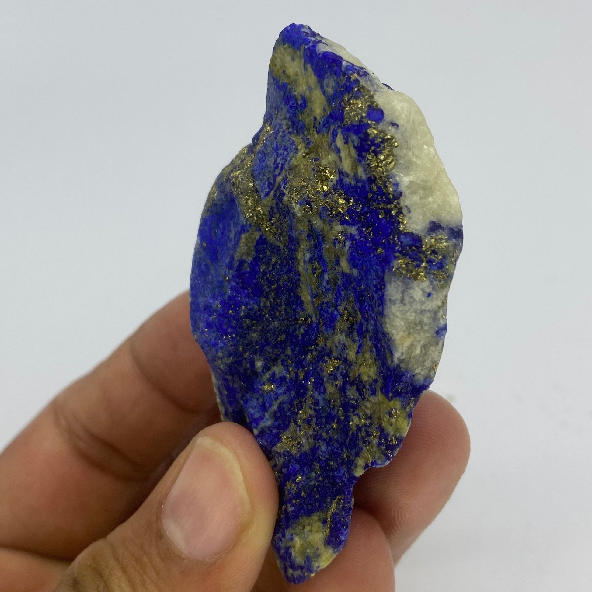 Lapis Lazuli, Lazurite, Afghanistan Minerals, Rough Gemstone, Royal Blue Lapis, Pyrite Inclusions, Lapidary Rough, Cabinet Specimen