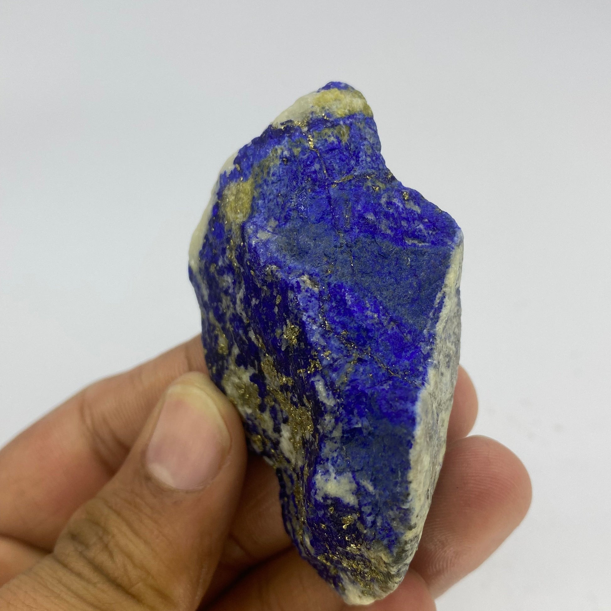 Lapis Lazuli, Lazurite, Afghanistan Minerals, Rough Gemstone, Royal Blue Lapis, Pyrite Inclusions, Lapidary Rough, Cabinet Specimen