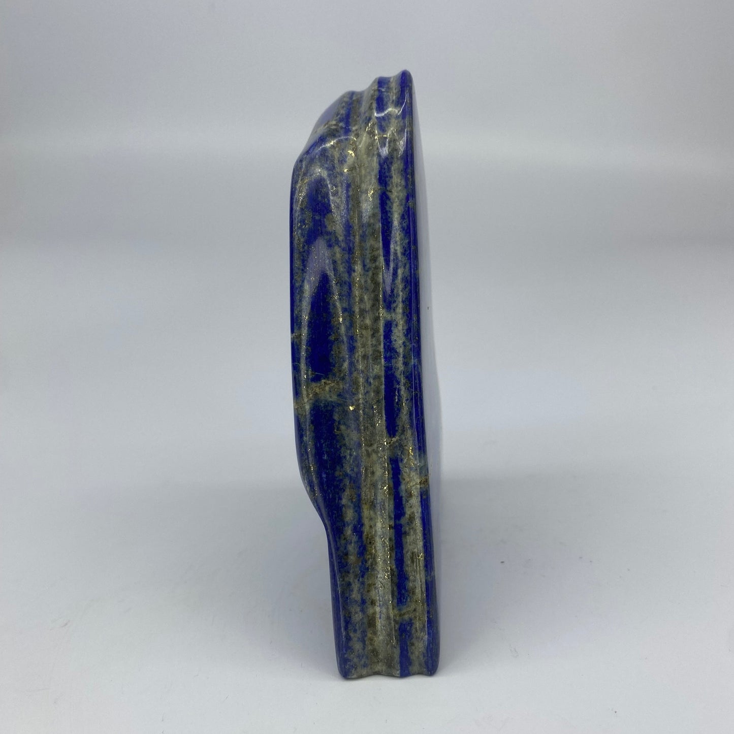Lapis Lazuli, Lazurite, Afghanistan Minerals, Polished Gemstone, Royal Blue Lapis, Pyrite Inclusions, Freeform Lapis, Display Specimen