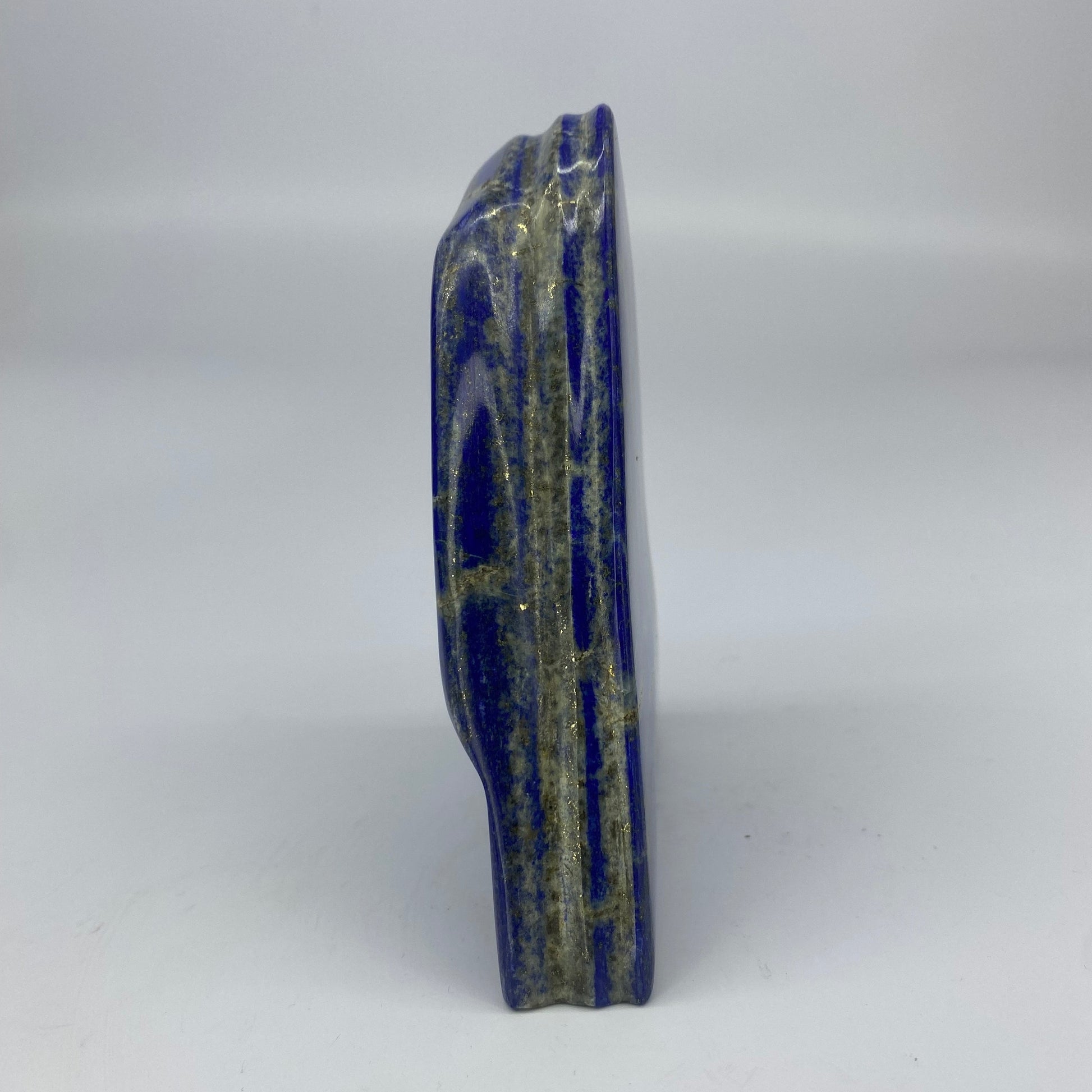 Lapis Lazuli, Lazurite, Afghanistan Minerals, Polished Gemstone, Royal Blue Lapis, Pyrite Inclusions, Freeform Lapis, Display Specimen