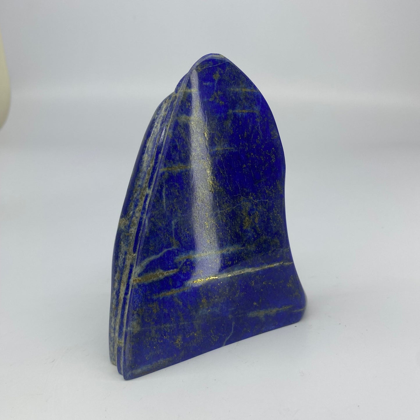 Lapis Lazuli, Lazurite, Afghanistan Minerals, Polished Gemstone, Royal Blue Lapis, Pyrite Inclusions, Freeform Lapis, Display Specimen