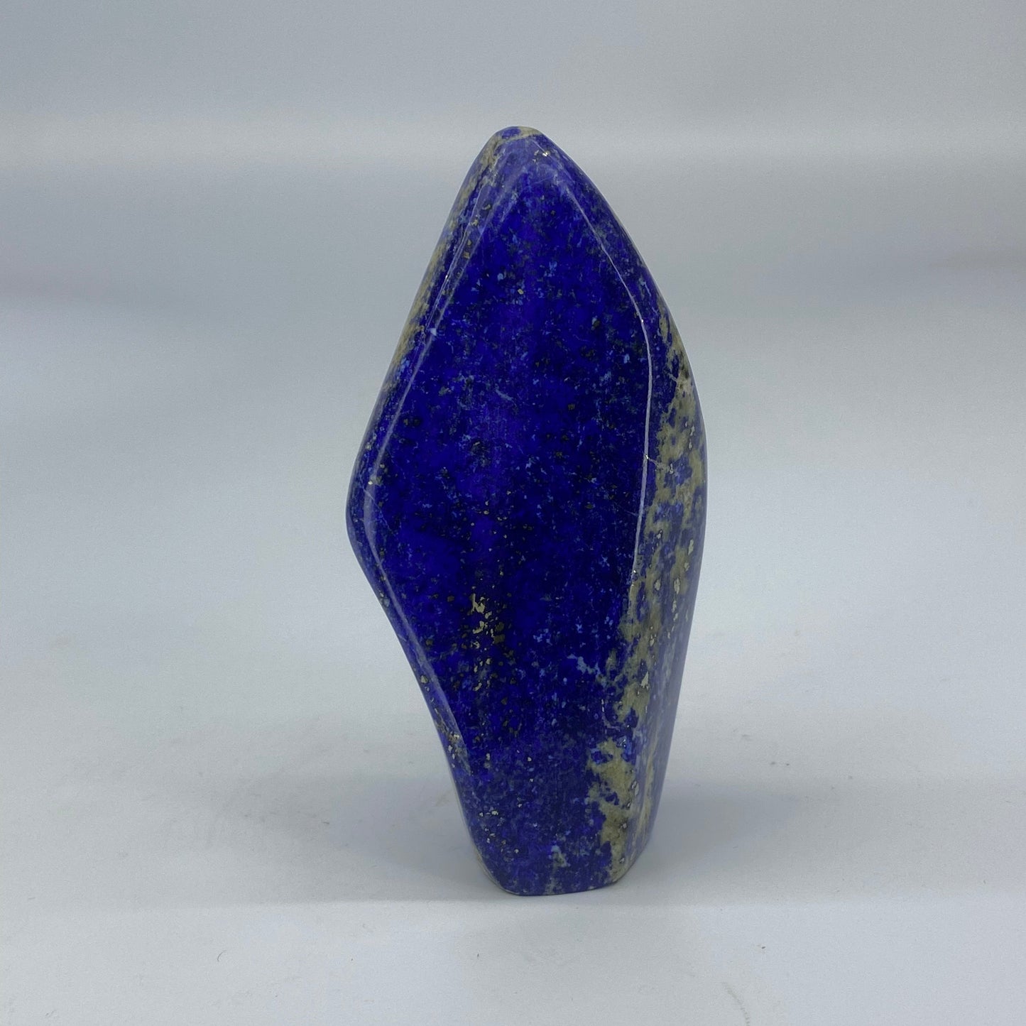 Lapis Lazuli, Lazurite, Afghanistan Minerals, Polished Gemstone, Royal Blue Lapis, Pyrite Inclusions, Freeform Lapis, Display Specimen