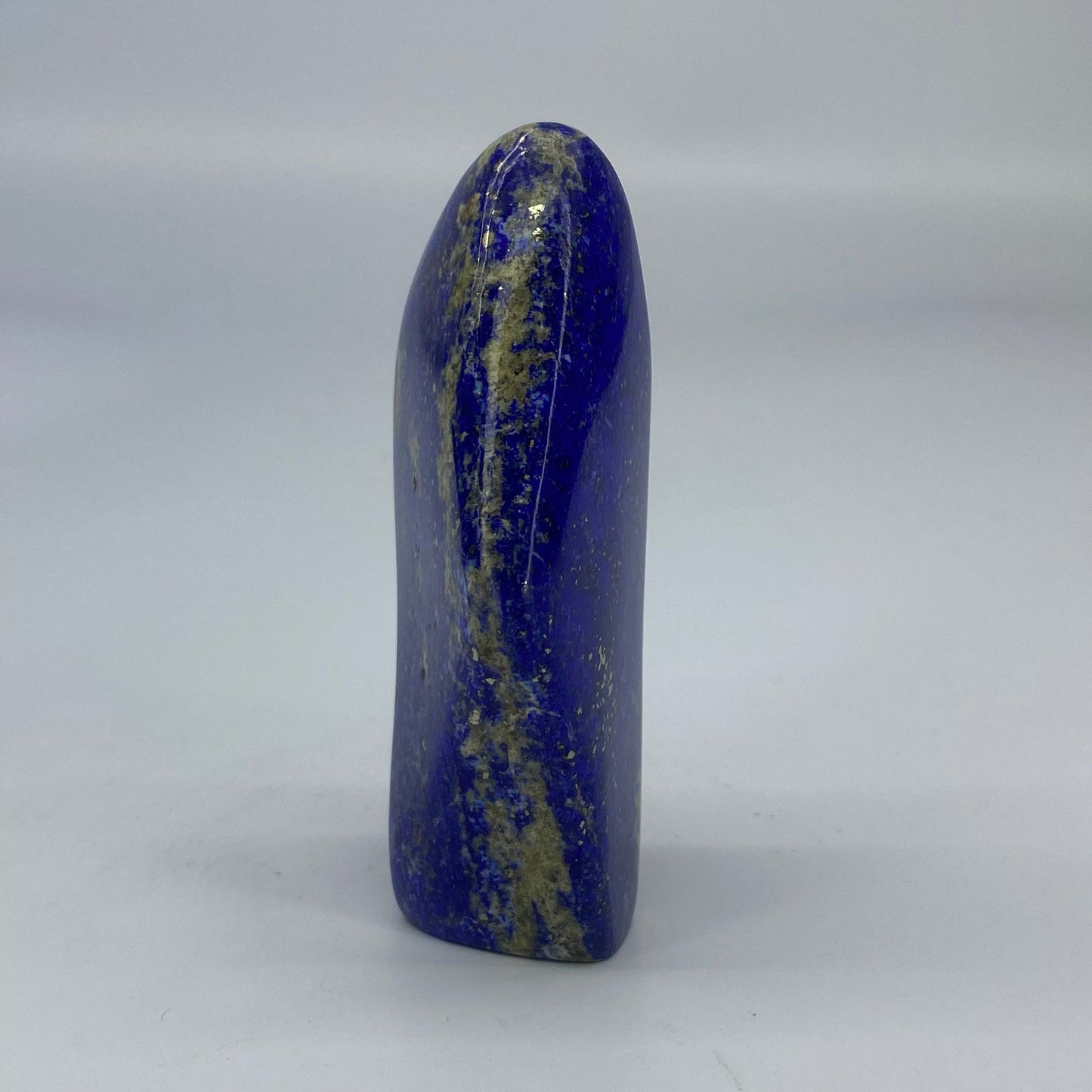 Lapis Lazuli, Lazurite, Afghanistan Minerals, Polished Gemstone, Royal Blue Lapis, Pyrite Inclusions, Freeform Lapis, Display Specimen