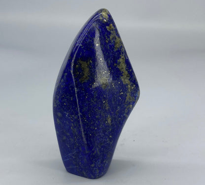 Lapis Lazuli, Lazurite, Afghanistan Minerals, Polished Gemstone, Royal Blue Lapis, Pyrite Inclusions, Freeform Lapis, Display Specimen