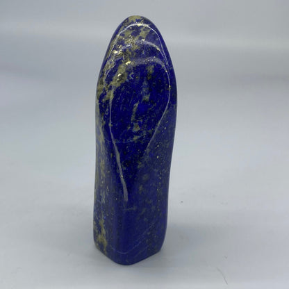 Lapis Lazuli, Lazurite, Afghanistan Minerals, Polished Gemstone, Royal Blue Lapis, Pyrite Inclusions, Freeform Lapis, Display Specimen