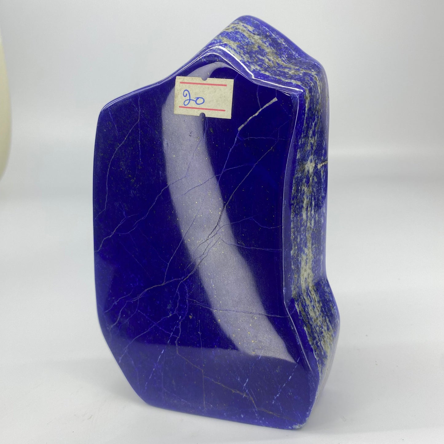 Lapis Lazuli, Lazurite, Afghanistan Minerals, Polished Gemstone, Royal Blue Lapis, Pyrite Inclusions, Freeform Lapis, Display Specimen