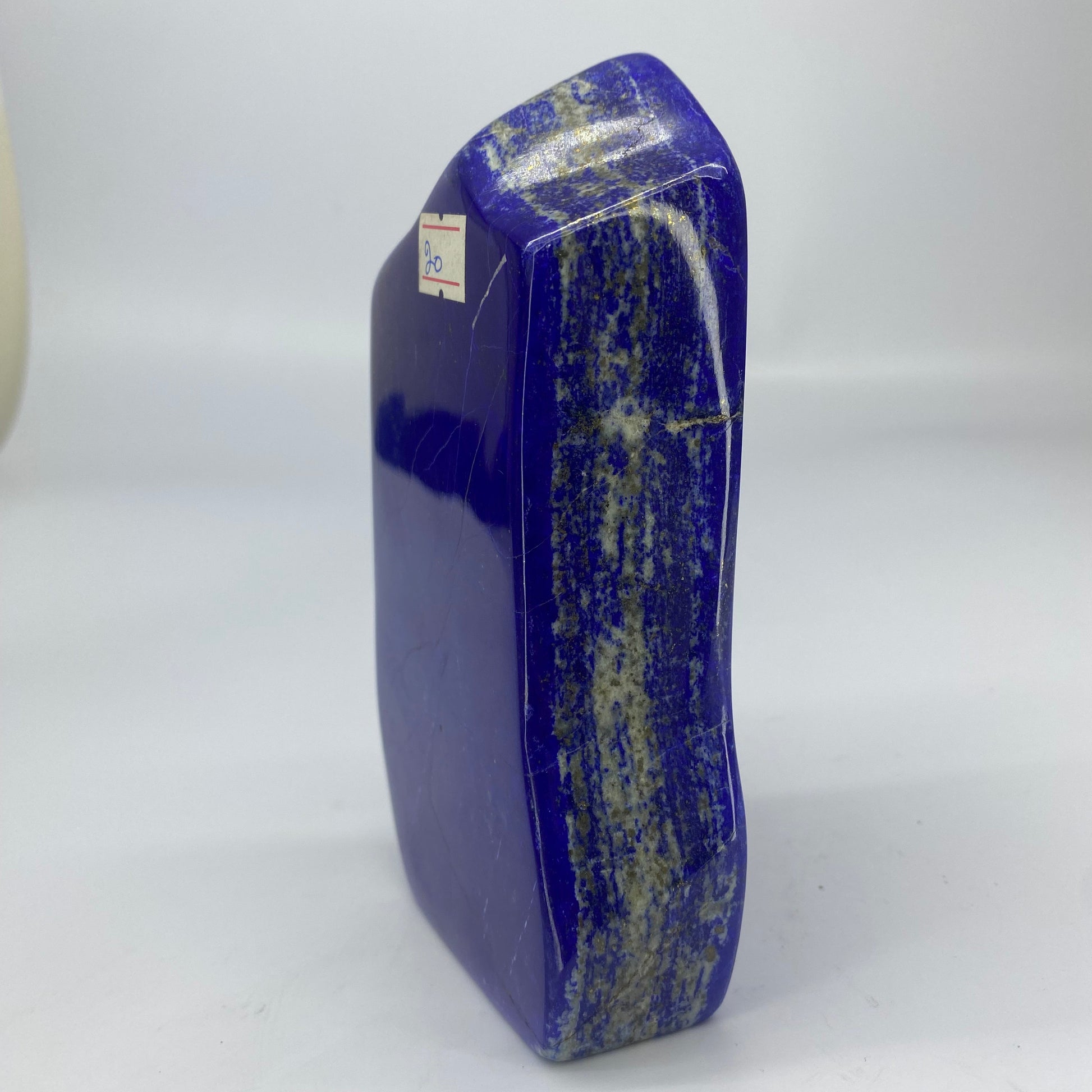 Lapis Lazuli, Lazurite, Afghanistan Minerals, Polished Gemstone, Royal Blue Lapis, Pyrite Inclusions, Freeform Lapis, Display Specimen