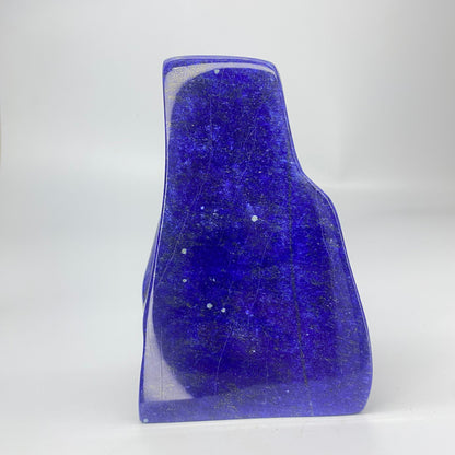 Lapis Lazuli, Lazurite, Afghanistan Minerals, Polished Gemstone, Royal Blue Lapis, Pyrite Inclusions, Freeform Lapis, Display Specimen