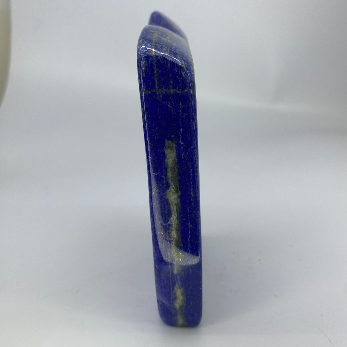 Lapis Lazuli, Lazurite, Afghanistan Minerals, 800g, Polished Lapis, Freeform Lapis, Royal Blue Lapis, Pyrite Inclusions, Statement Specimen, Luxury Decor