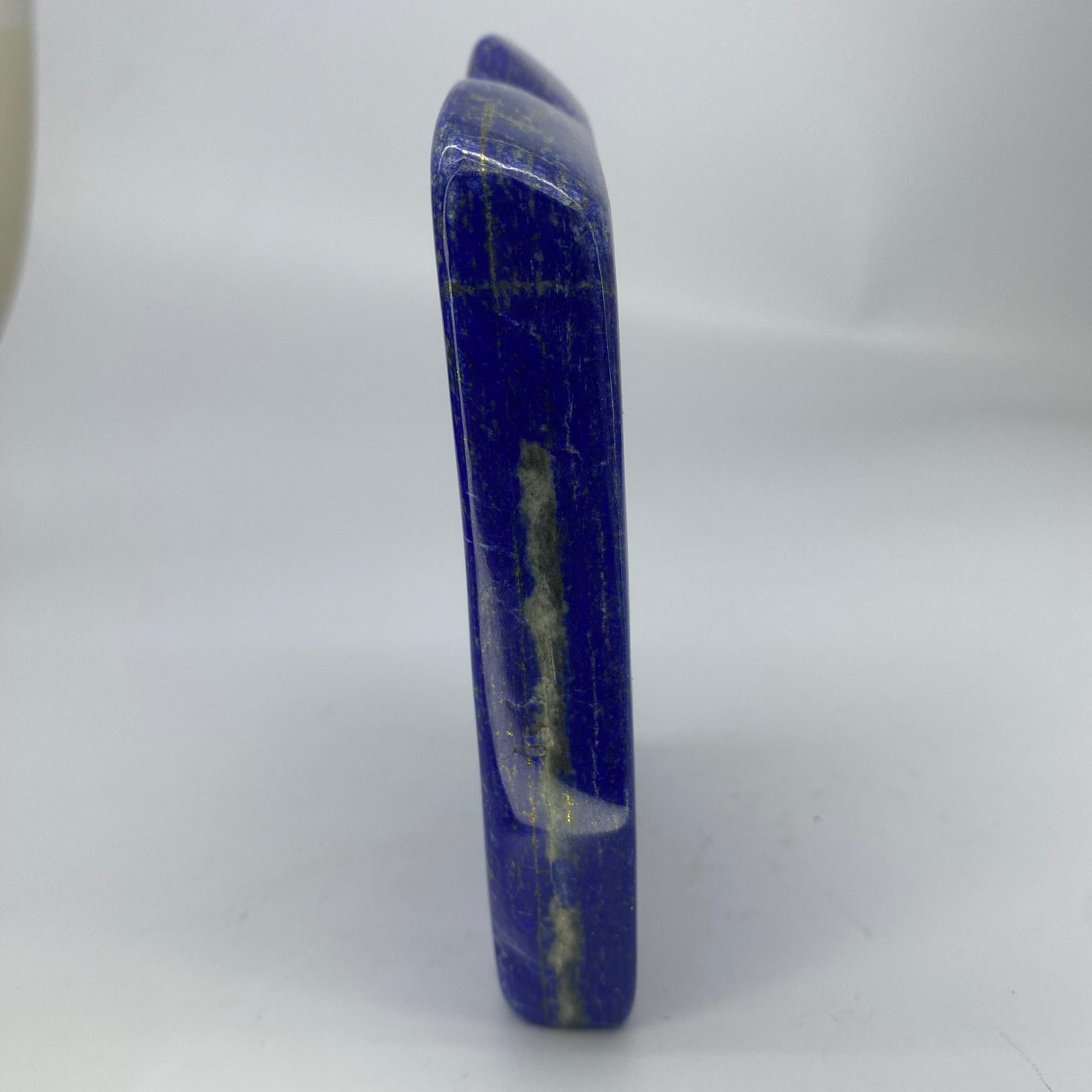 Lapis Lazuli, Lazurite, Afghanistan Minerals, 800g, Polished Lapis, Freeform Lapis, Royal Blue Lapis, Pyrite Inclusions, Statement Specimen, Luxury Decor