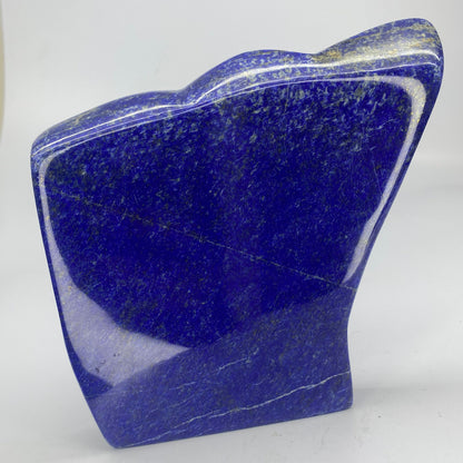 Lapis Lazuli, Lazurite, Afghanistan Minerals, 800g, Polished Lapis, Freeform Lapis, Royal Blue Lapis, Pyrite Inclusions, Statement Specimen, Luxury Decor