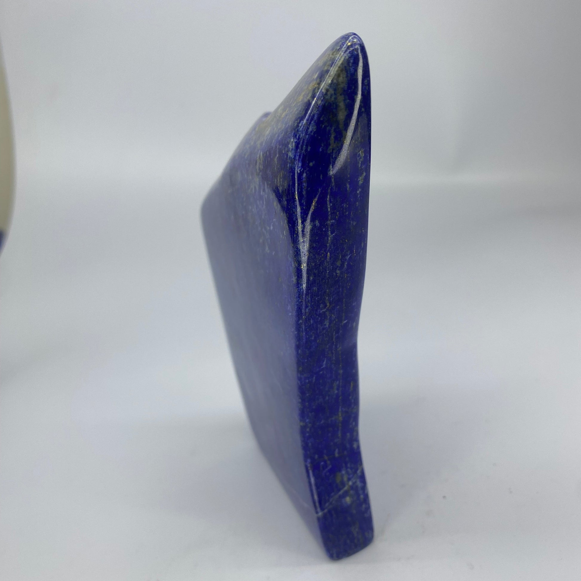 Lapis Lazuli, Lazurite, Afghanistan Minerals, 800g, Polished Lapis, Freeform Lapis, Royal Blue Lapis, Pyrite Inclusions, Statement Specimen, Luxury Decor