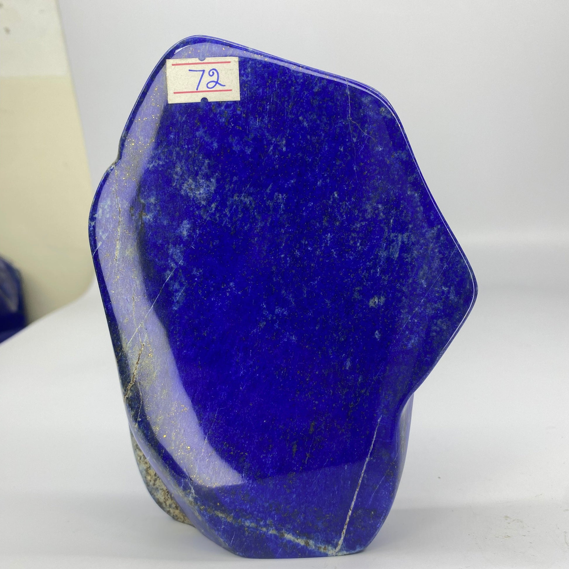 Lapis Lazuli, Lazurite, Afghanistan Minerals, Polished Gemstone, Royal Blue Lapis, Pyrite Inclusions, Freeform Lapis, Display Specimen