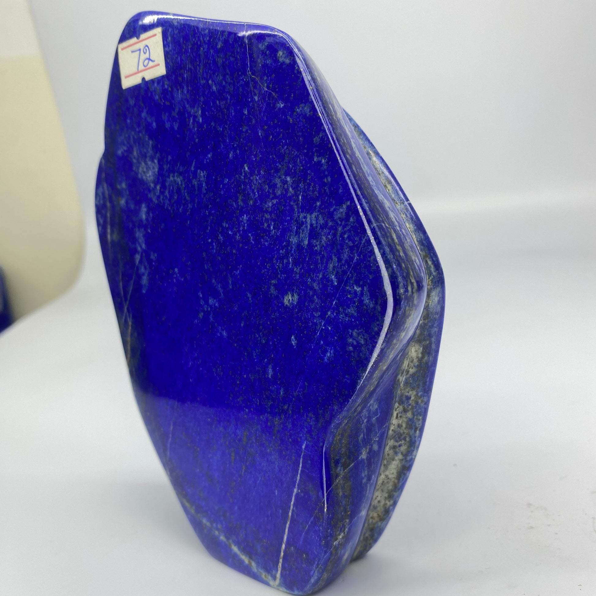 Lapis Lazuli, Lazurite, Afghanistan Minerals, Polished Gemstone, Royal Blue Lapis, Pyrite Inclusions, Freeform Lapis, Display Specimen