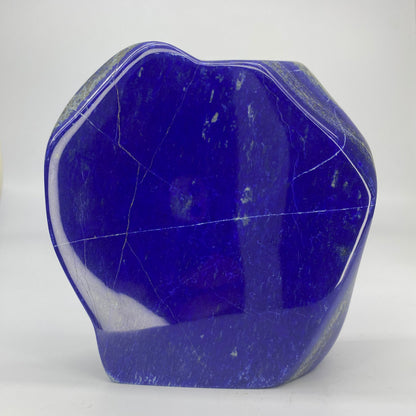 Lapis Lazuli, Lazurite, Afghanistan Minerals, Polished Gemstone, Royal Blue Lapis, Pyrite Inclusions, Freeform Lapis, Display Specimen