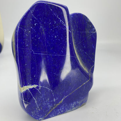 Lapis Lazuli, Lazurite, Afghanistan Minerals, Polished Gemstone, Royal Blue Lapis, Pyrite Inclusions, Freeform Lapis, Display Specimen