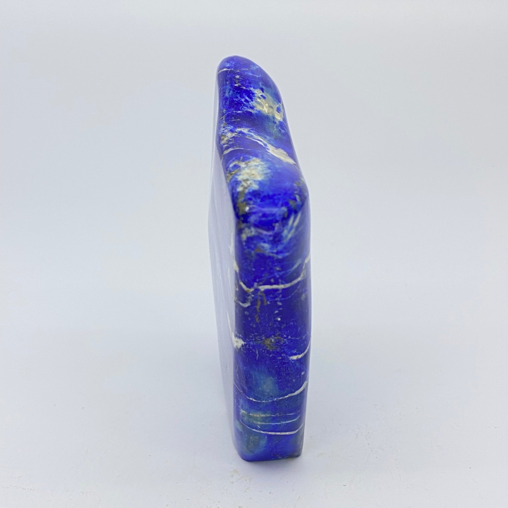 Lapis Lazuli, Lazurite, Afghanistan Minerals, Polished Gemstone, Royal Blue Lapis, Pyrite Inclusions, Freeform Lapis, Display Specimen