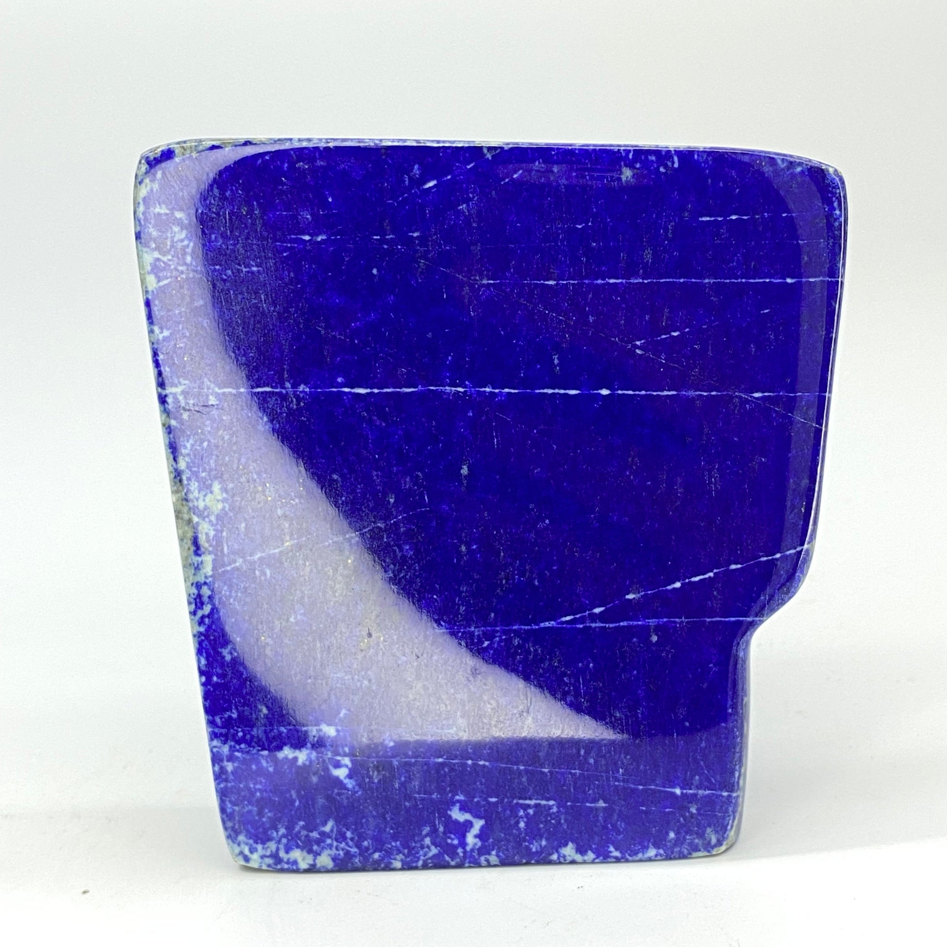 Lapis Lazuli, Lazurite, Afghanistan Minerals, Polished Gemstone, Royal Blue Lapis, Pyrite Inclusions, Freeform Lapis, Display Specimen