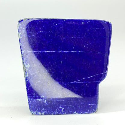 Lapis Lazuli, Lazurite, Afghanistan Minerals, Polished Gemstone, Royal Blue Lapis, Pyrite Inclusions, Freeform Lapis, Display Specimen