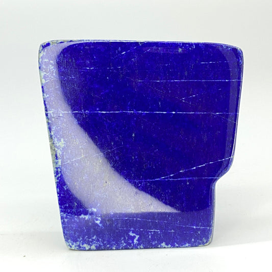 Lapis Lazuli, Lazurite, Afghanistan Minerals, Polished Gemstone, Royal Blue Lapis, Pyrite Inclusions, Freeform Lapis, Display Specimen