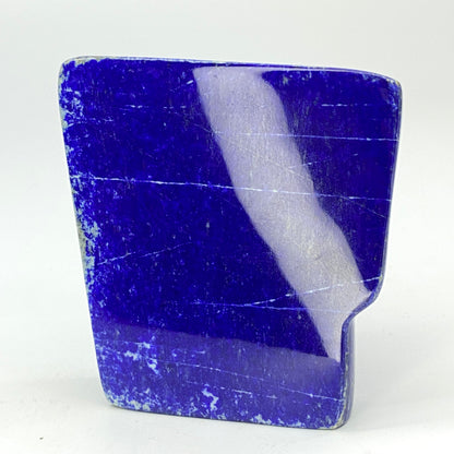 Lapis Lazuli, Lazurite, Afghanistan Minerals, Polished Gemstone, Royal Blue Lapis, Pyrite Inclusions, Freeform Lapis, Display Specimen