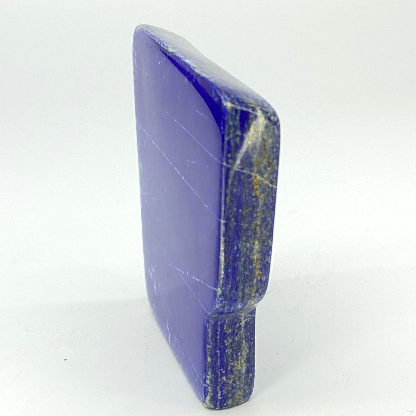 Lapis Lazuli, Lazurite, Afghanistan Minerals, Polished Gemstone, Royal Blue Lapis, Pyrite Inclusions, Freeform Lapis, Display Specimen