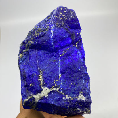 Lapis Lazuli, Lazurite, Afghanistan Minerals, 1050g, Rough Gemstone, Royal Blue Lapis, Pyrite Inclusions, Lapidary Rough, Cabinet Specimen