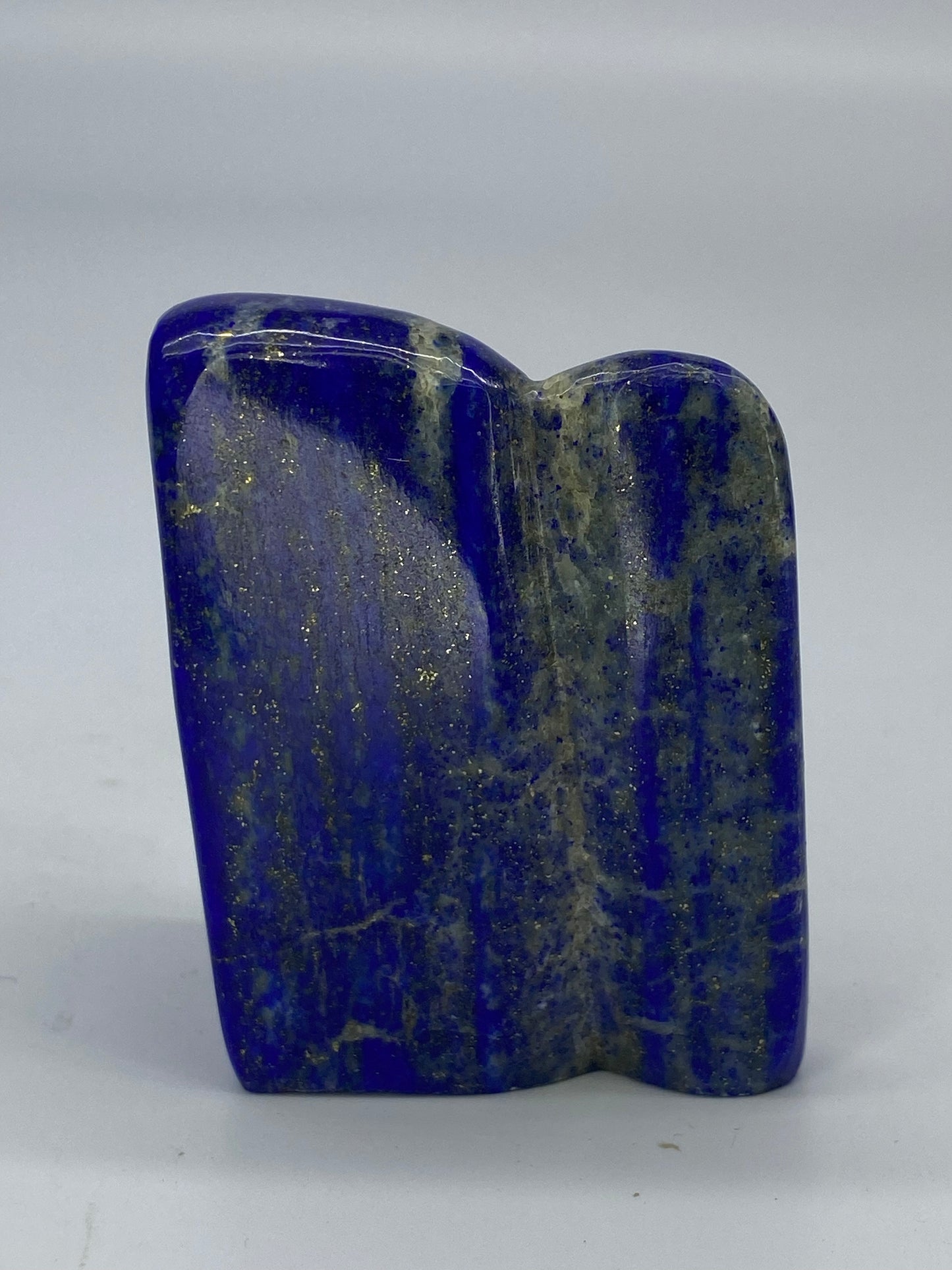Lapis Lazuli, Lazurite, Afghanistan Minerals, Polished Gemstone, Royal Blue Lapis, Pyrite Inclusions, Freeform Lapis, Display Specimen