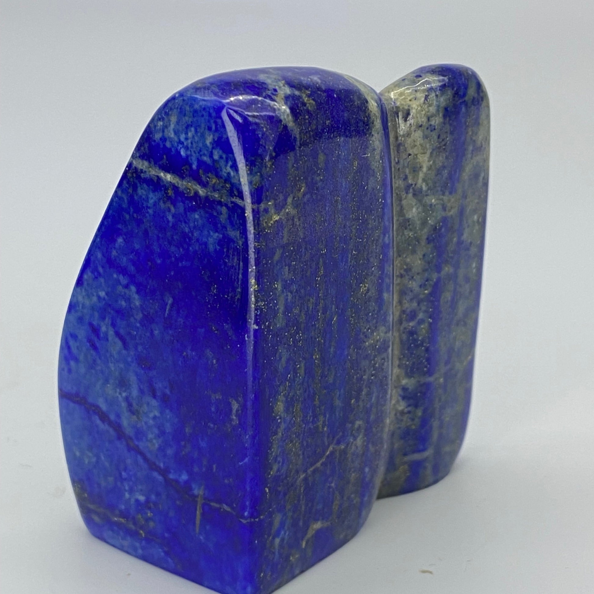 Lapis Lazuli, Lazurite, Afghanistan Minerals, Polished Gemstone, Royal Blue Lapis, Pyrite Inclusions, Freeform Lapis, Display Specimen